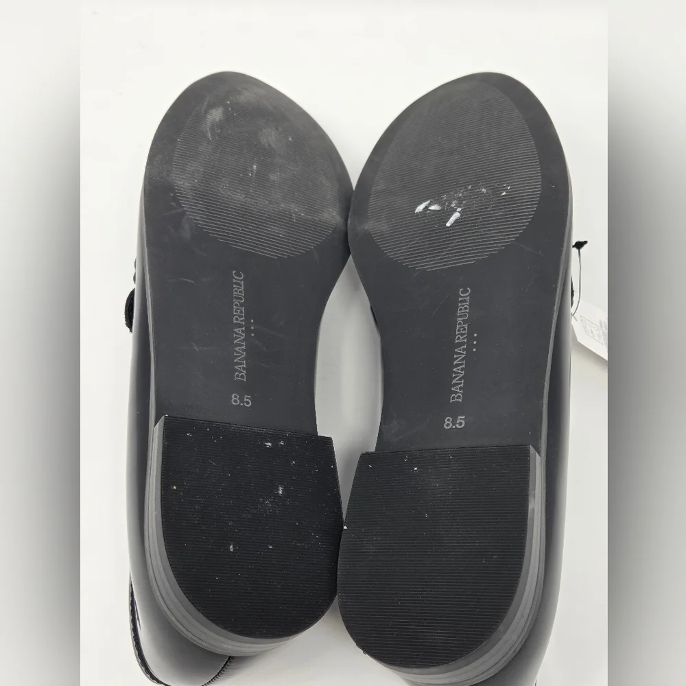 Banana Republic Black Leather Loafer